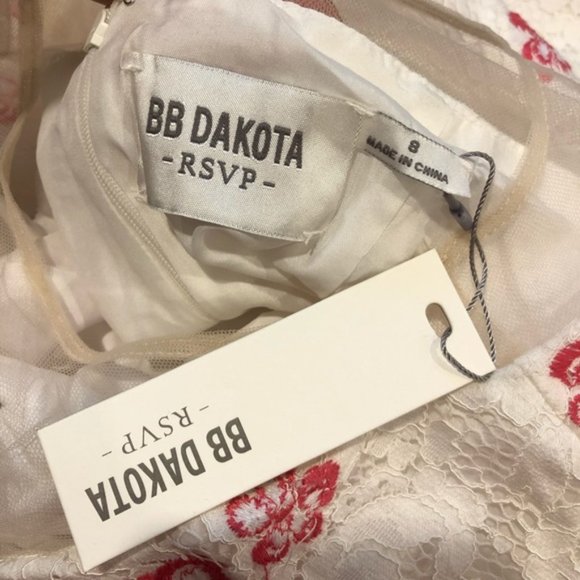 ✨BB Dakota RSVP Flavia Embroidered Lace Dress - Picture 8 of 8